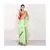 POLY-ORANGAZA SAREE WITH  blouse SEQUIN HAND