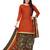 Green printed cotton salwar