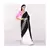 cotton HALF AND HALF SLIVER FOIL PRINTED BLACK