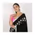 cotton HALF AND HALF SLIVER FOIL PRINTED BLACK