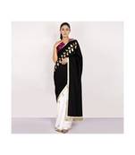 cotton HALF AND HALF GOLD FOIL PRINTED BLACK