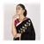 cotton HALF AND HALF GOLD FOIL PRINTED BLACK