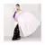 cotton HALF AND HALF SLIVER FOIL PRINTED WHITE