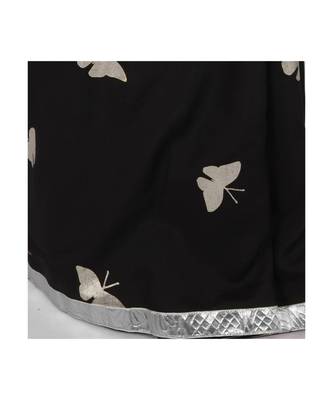cotton HALF AND HALF SLIVER FOIL PRINTED WHITE 5