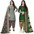 Grey printed cotton salwar