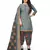 Grey printed cotton salwar