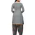 Grey printed cotton salwar