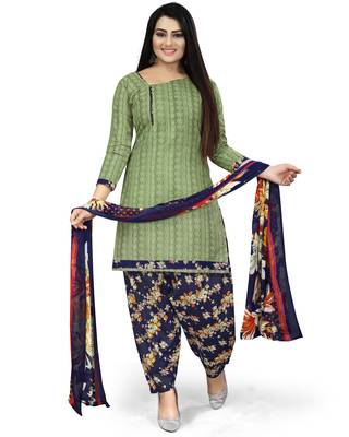 Pink printed cotton salwar 4