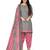 Pink printed cotton salwar