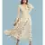 white Rayon  Full Sleeve   dress