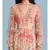 Pink Chiffon Full Sleeve   dress