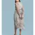 Green Chiffon Full Sleeve   dress