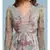 Green Chiffon Full Sleeve   dress