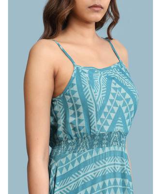 Blue Rayon  Sleeveless top 6