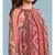 Red Chiffon Full Sleeve top