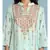Band Collar QUARTER SLEEVE Sleeve Printed Kurta With Pants And Dupatta