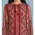 Band Collar QUARTER SLEEVE Sleeve Printed Kurta With Leggings