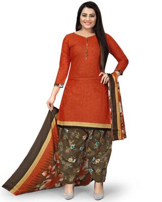 Pink printed cotton salwar 4