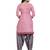 Pink printed cotton salwar