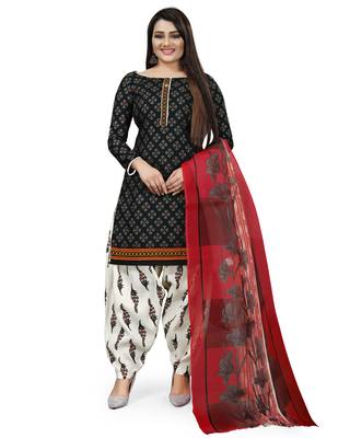 Pink printed cotton salwar 4