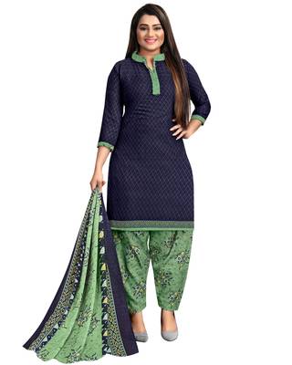Magenta printed cotton salwar 8
