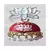 Red meenakari Brass Brass   pair of Earring