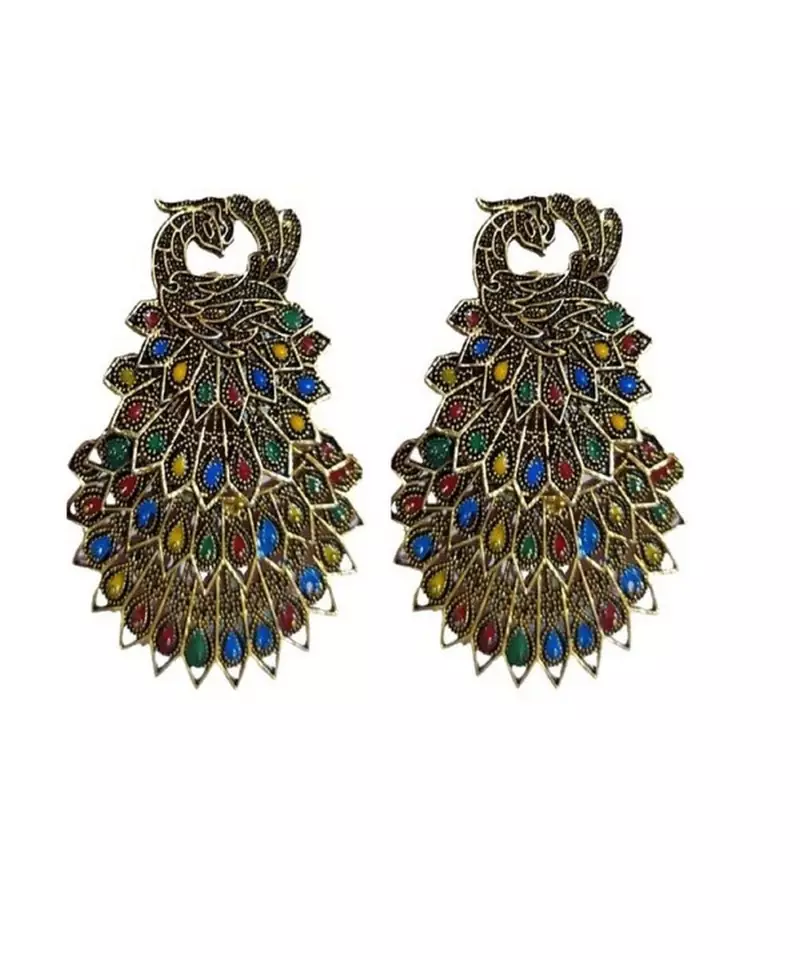 Gold gold plated Brass Alloy   pair of Earring