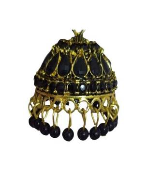 Black gold plated Brass Alloy   pair of Earring 5