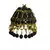 Black gold plated Brass Alloy   pair of Earring