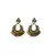 MULTICOLOR gold plated Brass Alloy   pair of Earring