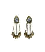 Gold gold plated Brass Alloy   pair of Earring