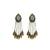Gold gold plated Brass Alloy   pair of Earring