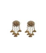 Gold gold plated Brass Alloy   pair of Earring