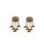 Gold gold plated Brass Alloy   pair of Earring