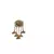 Gold gold plated Brass Alloy   pair of Earring