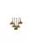 Gold gold plated Brass Alloy   pair of Earring