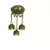 Gold gold plated Brass Alloy   pair of Earring