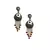 Gold gold plated Brass Alloy   pair of Earring