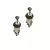 Gold gold plated Brass Alloy   pair of Earring