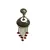 Gold gold plated Brass Alloy   pair of Earring