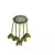 White  gold plated Brass Alloy   pair of Earring
