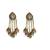 Gold gold plated Brass Alloy   pair of Earring