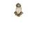Gold gold plated Brass Alloy   pair of Earring