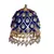 Blue gold plated Brass Alloy   pair of Earring
