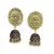 Black gold plated Brass Alloy   pair of Earring