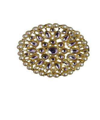 Black gold plated Brass Alloy   pair of Earring 4