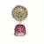 Red gold plated Brass Alloy   pair of Earring