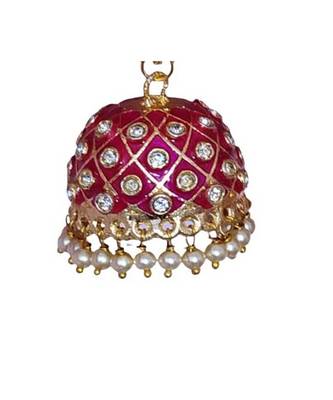 Red gold plated Brass Alloy   pair of Earring 5