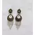 White gold plated Brass Alloy   pair of Earring