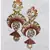 Red kundan antique gold Acrylic   pair of Earring